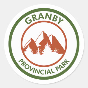 Sticker Rond Parc provincial Granby