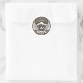 Sticker Rond Parc provincial Manning (Sac)