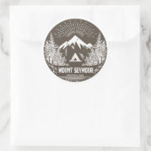 Sticker Rond Parc provincial Mount Seymour (Sac)