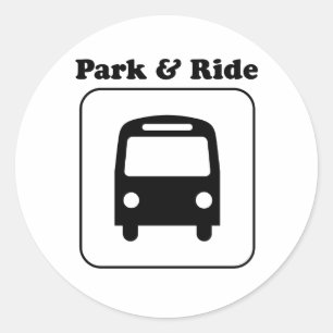 Sticker Rond Parc relais