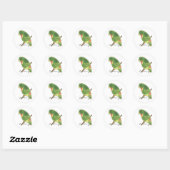 Sticker Rond Parc vert tropical Thunder_Cove (Feuille)