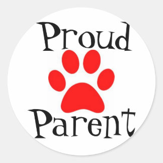 Sticker Rond Parent proche