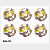 Sticker Rond Parenthèse II (Feuille)