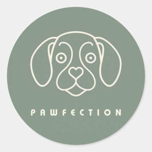 STICKER ROND PARFACTION (Devant)