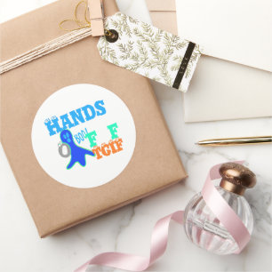 Sticker Rond Parfait Boo ! TGIF Merci Dieu Son Vendredi Hakuna