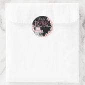 Sticker Rond Paris Sweet 16 Anniversaire (Sac)