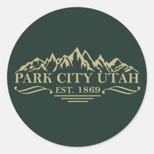 Sticker Rond Park city Utah