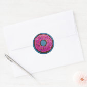 Sticker Rond Parsemé d'amour (Enveloppe)