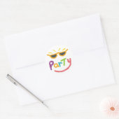 Sticker Rond Parti (Enveloppe)