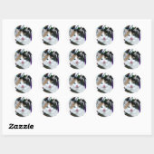Sticker Rond Parti (Feuille)
