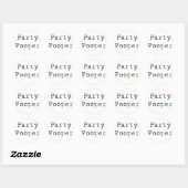 Sticker Rond Parti (Feuille)