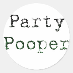 Sticker Rond Parti