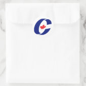 Sticker Rond Parti conservateur du Canada (Sac)