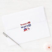 Sticker Rond Parti du Non (Enveloppe)