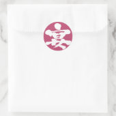Sticker Rond Parti [kanji] (Sac)