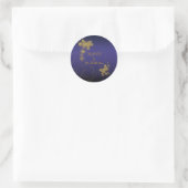Sticker Rond Parti RSVP (Sac)