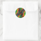 Sticker Rond Parties scintillant brillante holographique brilla (Sac)