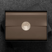 Sticker Rond Parties scintillant de la méthode de dépouille | R