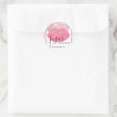 Sticker Rond Parties scintillant roses Lèvres Sugar Lip Scrub (Sac)