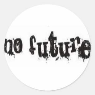 Sticker Rond Pas d'autocollant