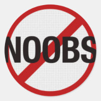 Pas d'autocollant NOOBS !