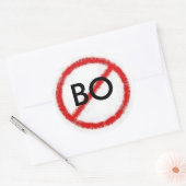 Sticker Rond Pas de BO. (Enveloppe)