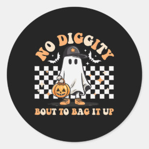 Sticker Rond Pas De Bout De Diggity Pour L'Enfoncer Sur Un Mauv