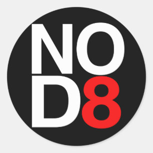 STICKER ROND PAS DE D8
