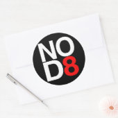 STICKER ROND PAS DE D8 (Enveloppe)