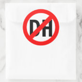 Sticker Rond Pas de DH (Sac)
