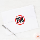 STICKER ROND "PAS DE FOUR" (Enveloppe)
