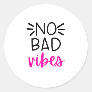 Sticker Rond Pas de mauvaises vidéos