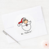 STICKER ROND PAS DE PEEKIN (Enveloppe)