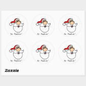STICKER ROND PAS DE PEEKIN (Feuille)