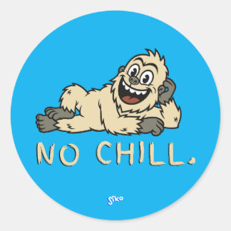 Sticker Rond Pas de refroidissement