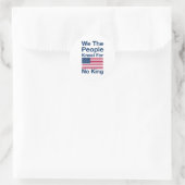 STICKER ROND PAS DE ROIS ! (Sac)