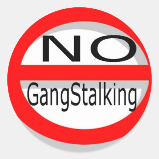 Sticker Rond Pas de traque
