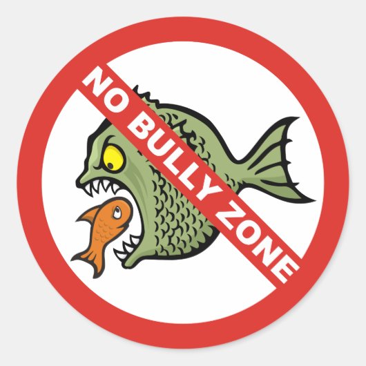 Sticker Rond Pas de zone brute (Devant)