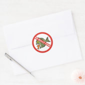 Sticker Rond Pas de zone brute (Enveloppe)