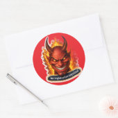 Sticker Rond Pas d'inscription requise (Enveloppe)