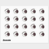 Sticker Rond Pas d'intimidation - élevez la voix ! (Feuille)