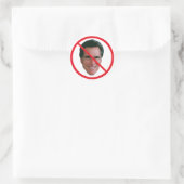 Sticker Rond Pas Mitt Romney (Sac)