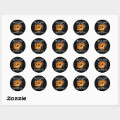 Sticker Rond Pas Mon Cirque Pas Mes Singes Py (Feuille)