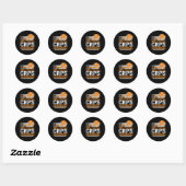 Sticker Rond Pas toutes les blessures Visible Complex Syndr de (Feuille)