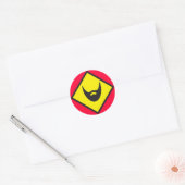 STICKER ROND PASSAGE (Enveloppe)