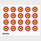 Sticker Rond Passage ROOSTER (Feuille)