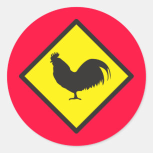 Sticker Rond Passage ROOSTER