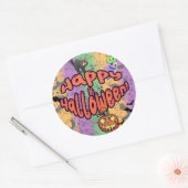 Sticker Rond Passe une journée de ghoul (Enveloppe)