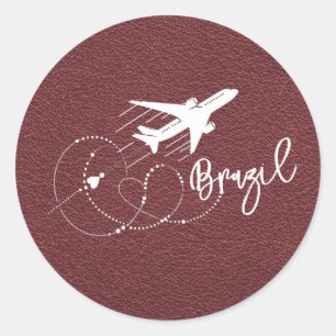 Sticker Rond Passeport de Bourgogne