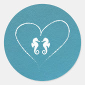 Sticker Rond Passeport de Floride (Devant)